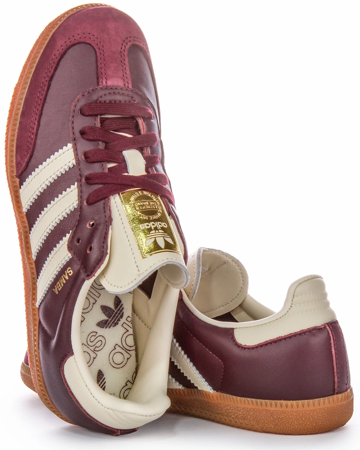 Best Selling Adidas Samba OG In Maroon