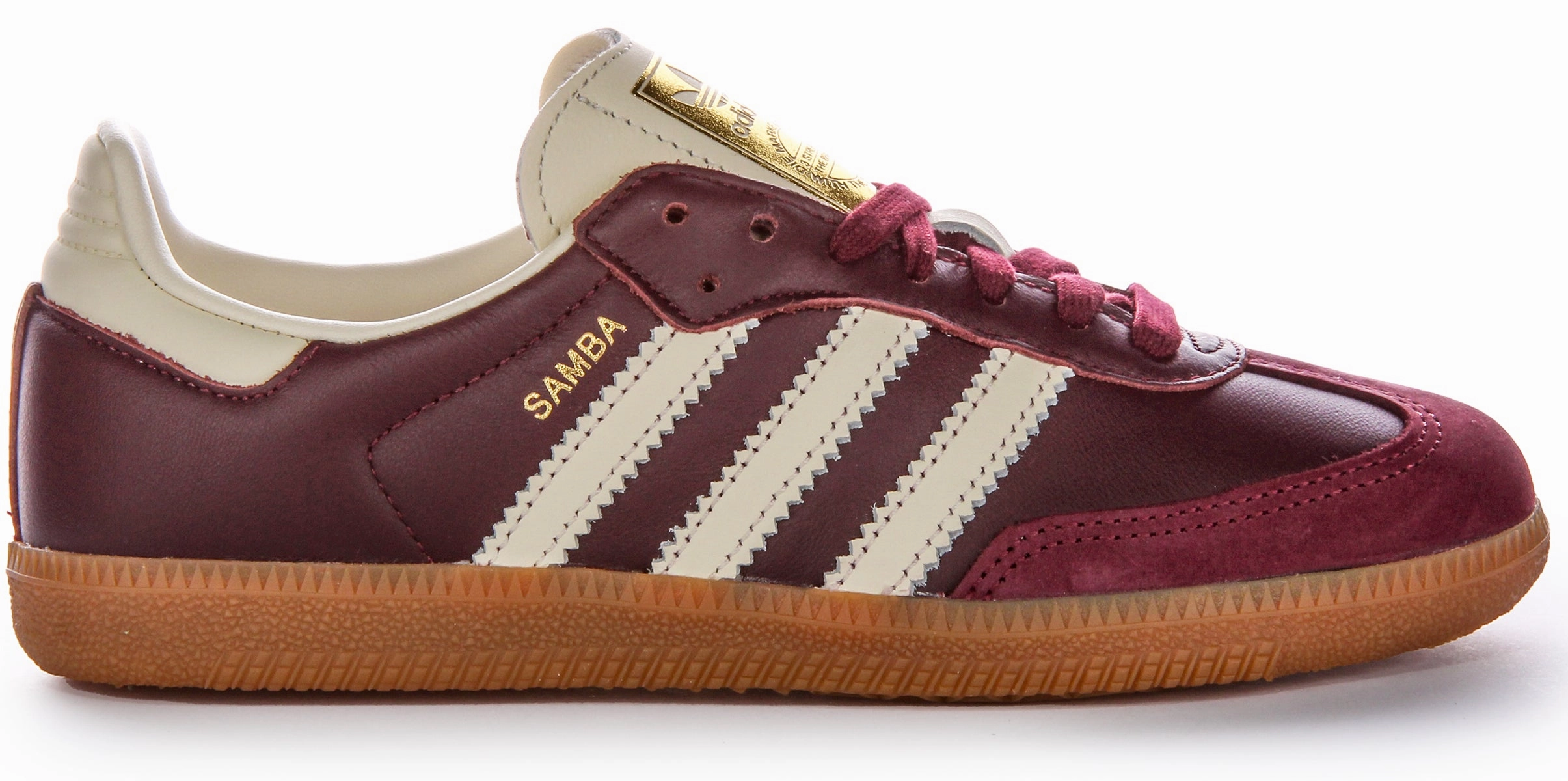 Best Selling Adidas Samba OG In Maroon