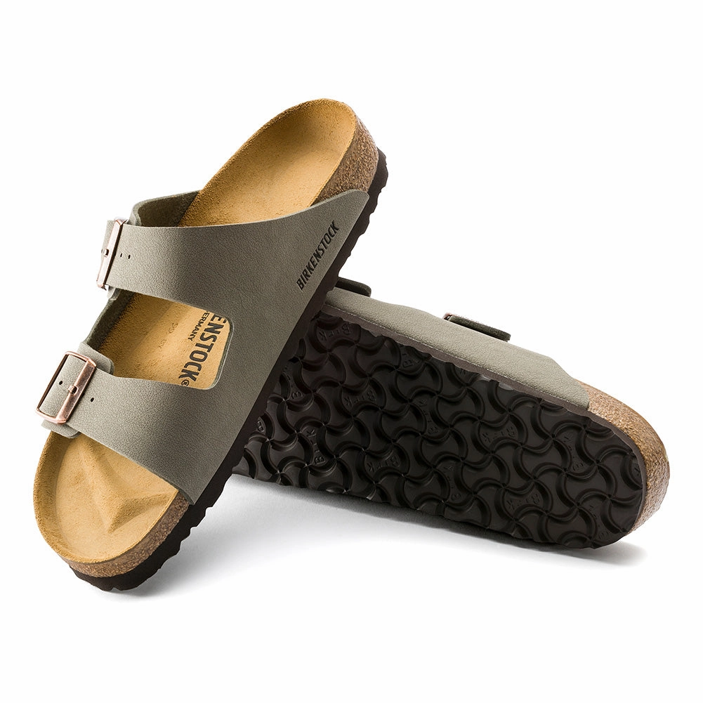Birkenstock Arizona Birkibuc Stone Lightweight Design