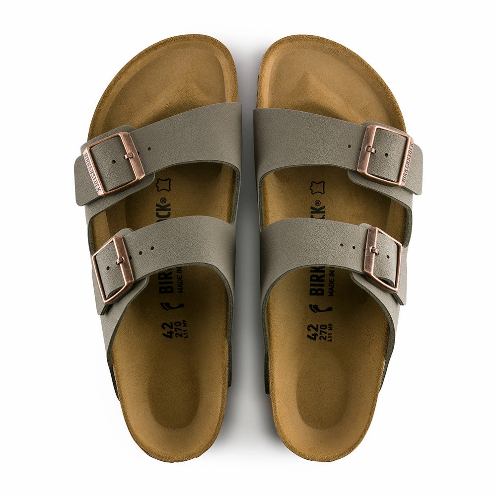 Birkenstock Arizona Birkibuc Stone Lightweight Design