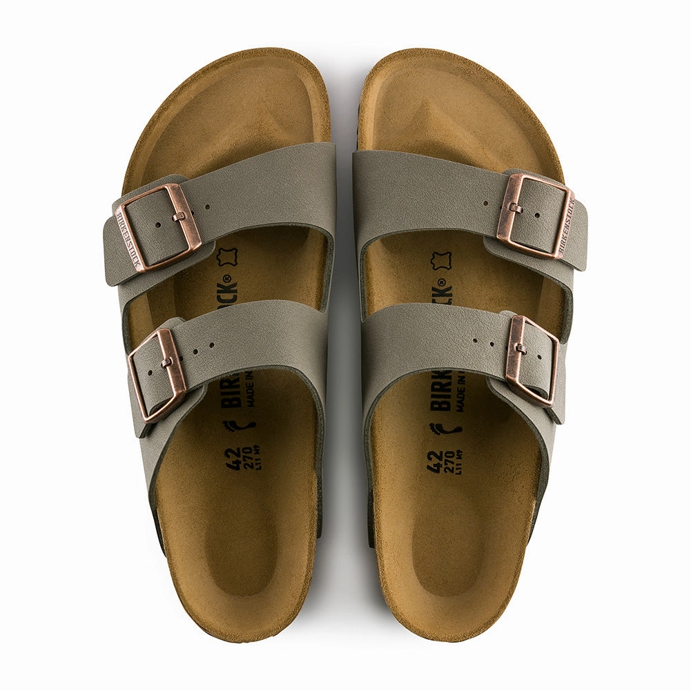 Birkenstock Arizona Birkibuc Stone Lightweight Design