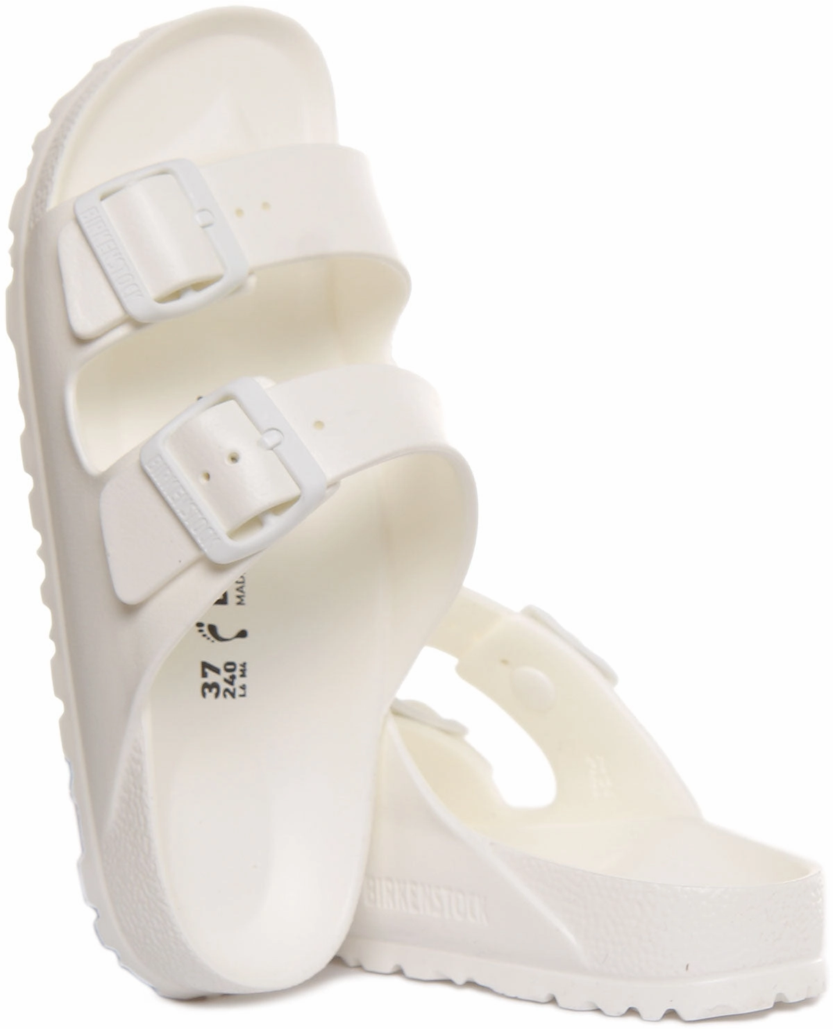 Birkenstock Arizona Eva In White | Narrow Fit Enhanced Maneuverability