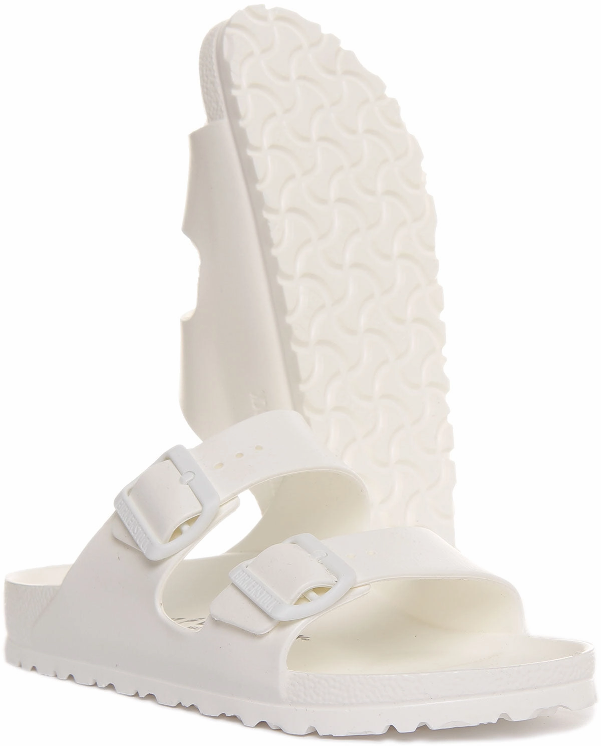 Birkenstock Arizona Eva In White | Narrow Fit Enhanced Maneuverability