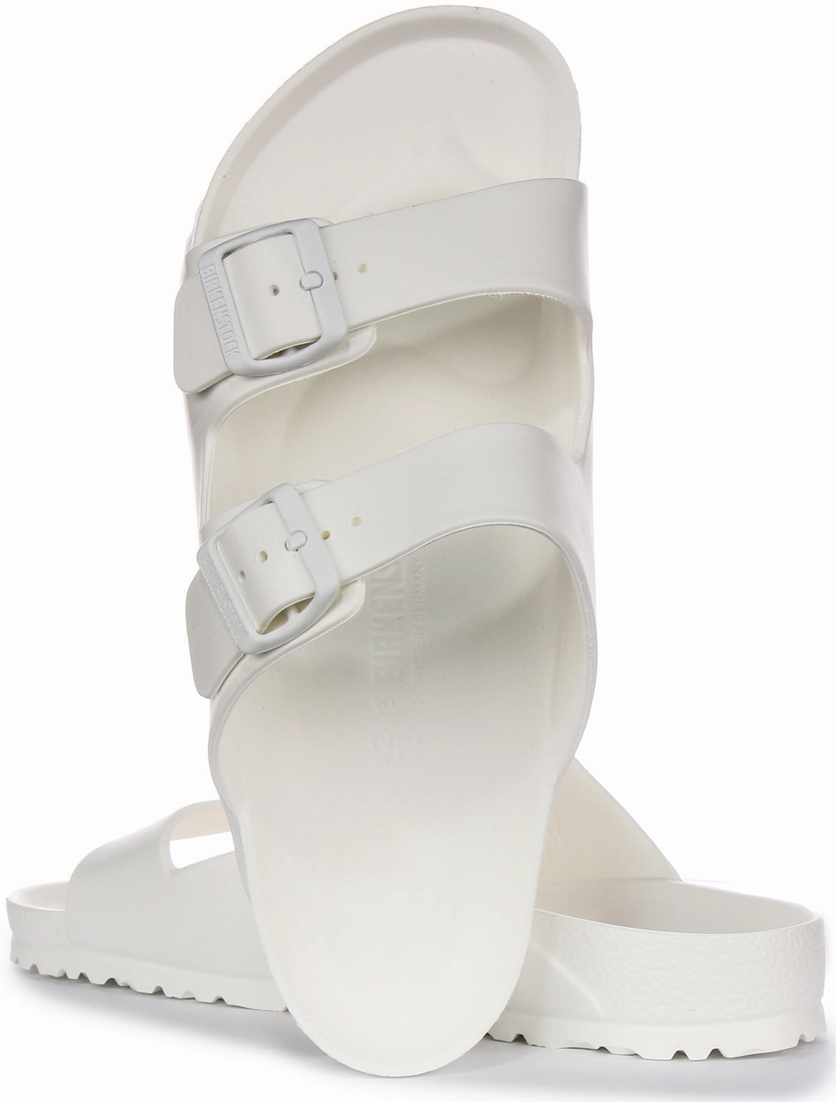 Birkenstock Arizona Eva In White | Regular Fit Lightweight Build Idea