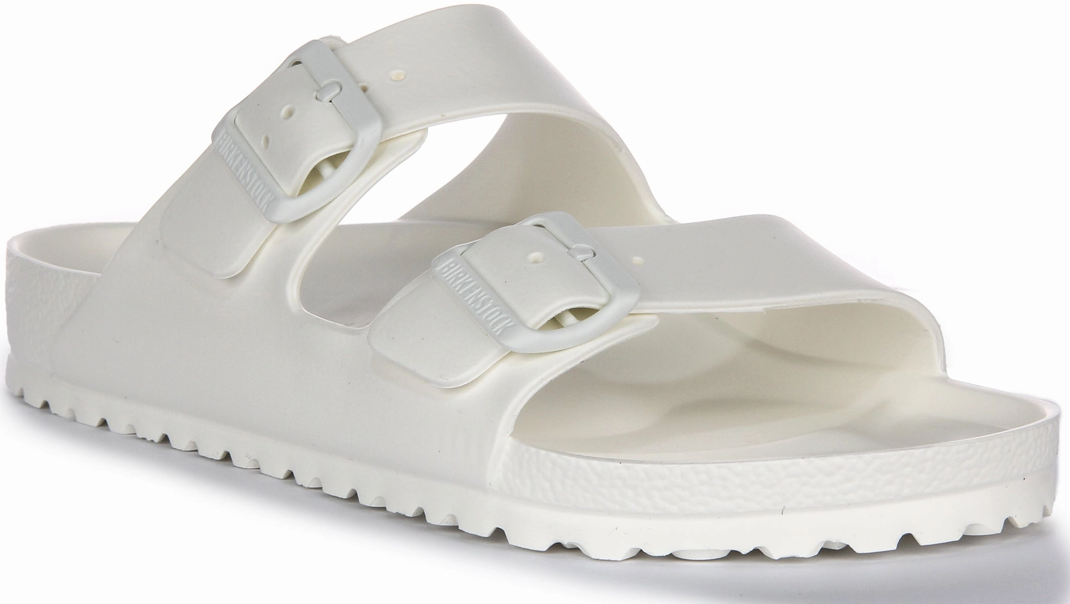 Birkenstock Arizona Eva In White | Regular Fit running for relaxation platform shoes