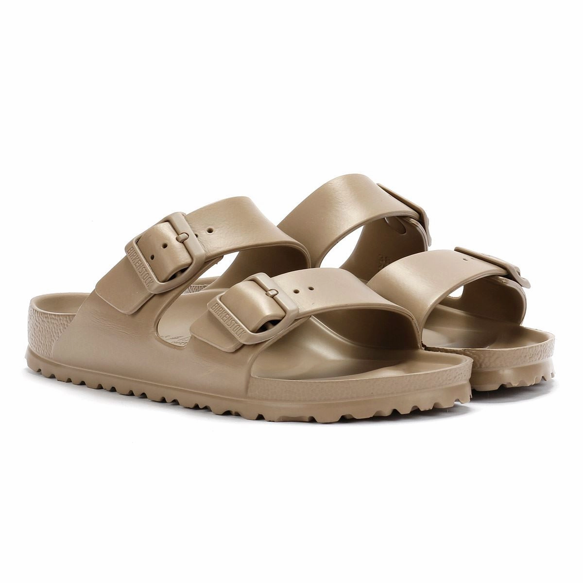 Chic Style Slides Birkenstock Arizona Eva Narrow Fit Women's Grey Taupe Sandals