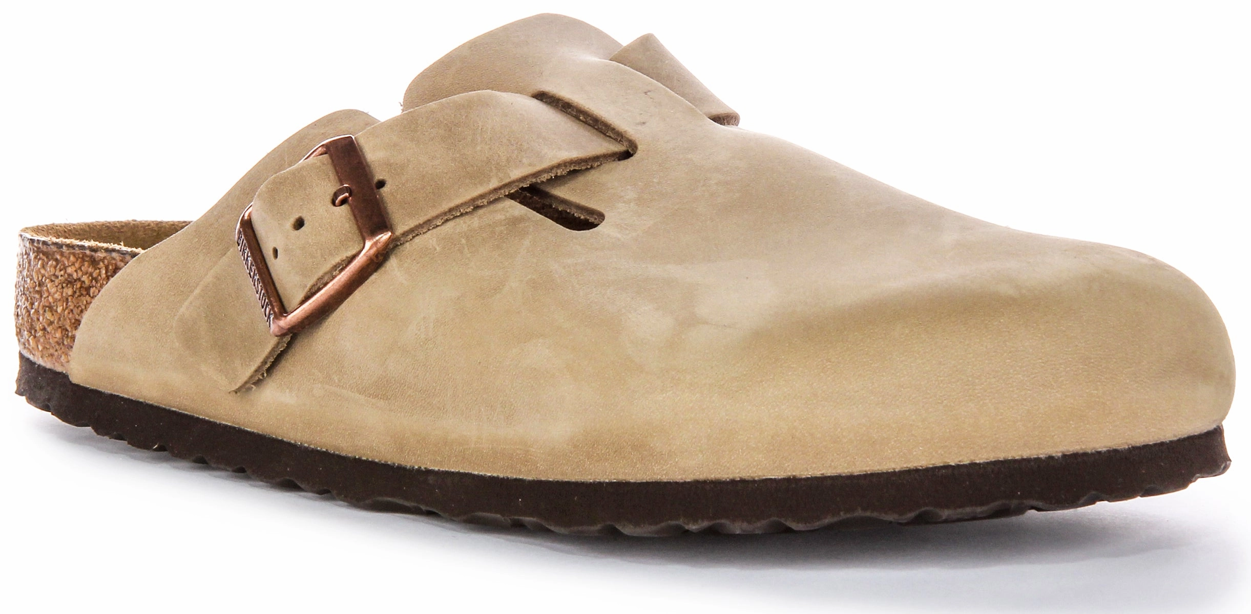 Birkenstock Boston Bs In Tobacco | Regular Fit Adaptive cushion