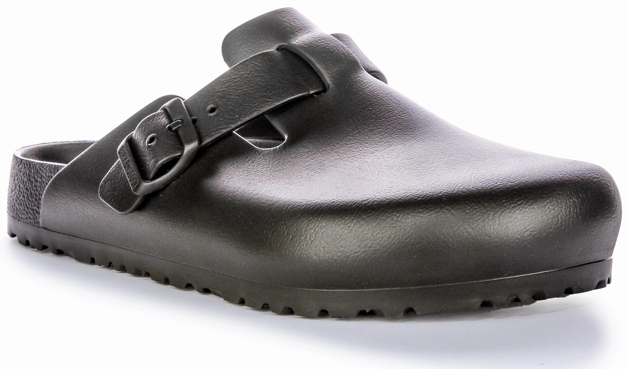 Birkenstock Boston Eva In Grey For Unisex running in a snow - covered area shoes