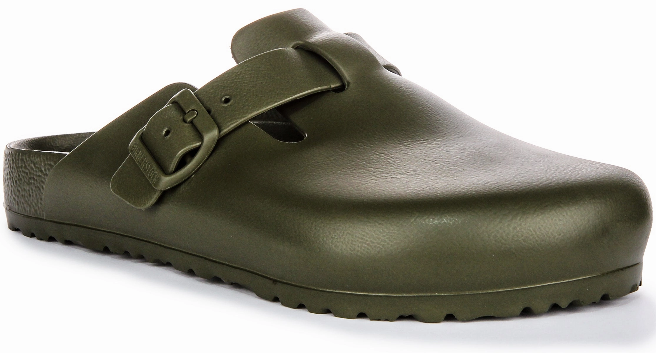 Birkenstock Boston Eva In Khaki Green | Regular Fit Training days