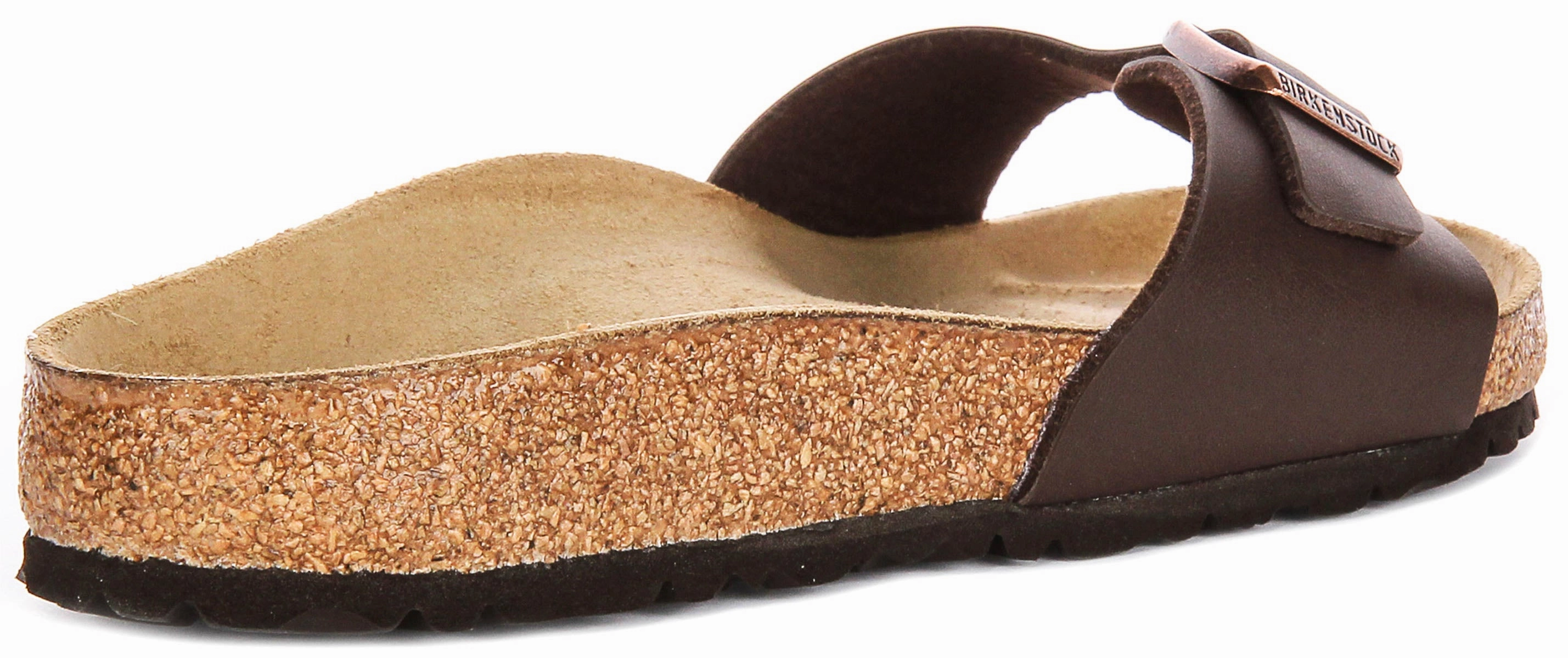 Birkenstock Madrid In Dark Brown | Regular Fit Shock Absorbing Insoles
