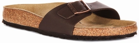 Recovery Fit Birkenstock Madrid In Dark Brown | Regular Fit