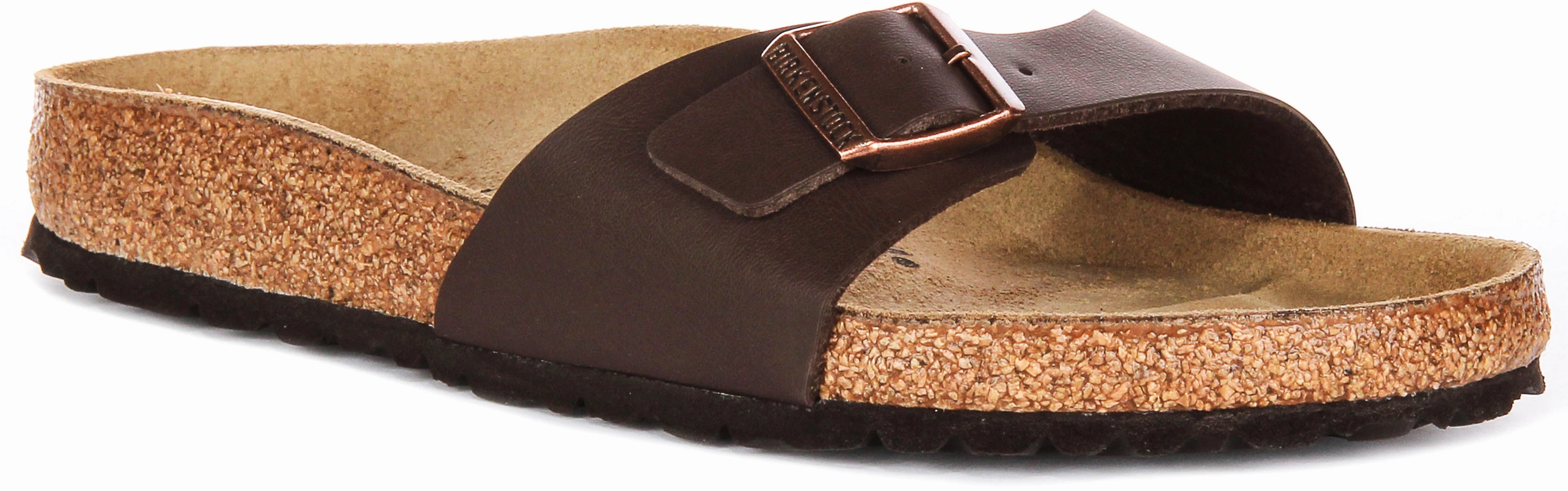Recovery Fit Birkenstock Madrid In Dark Brown | Regular Fit