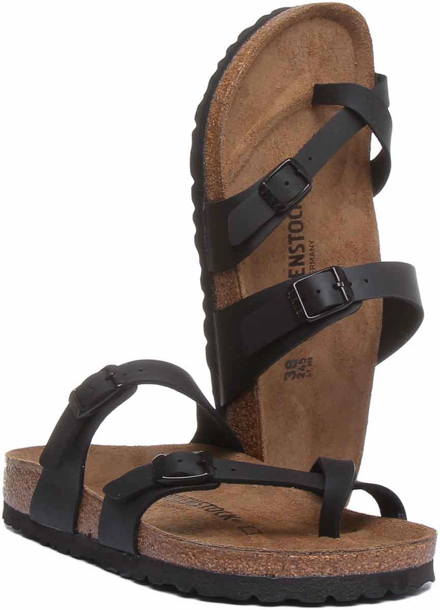 Birkenstock Mayari In Black For Women | Regular Fit Odor Free