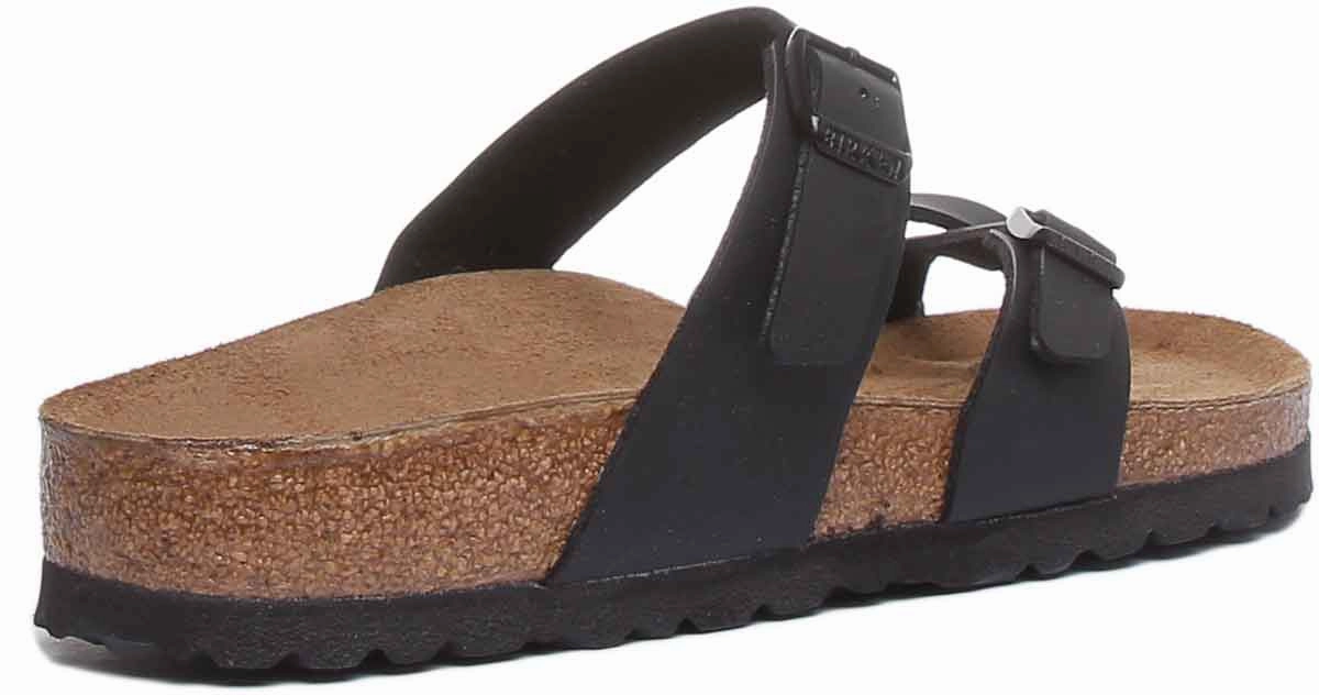 Birkenstock Mayari In Black For Women | Regular Fit Odor Free