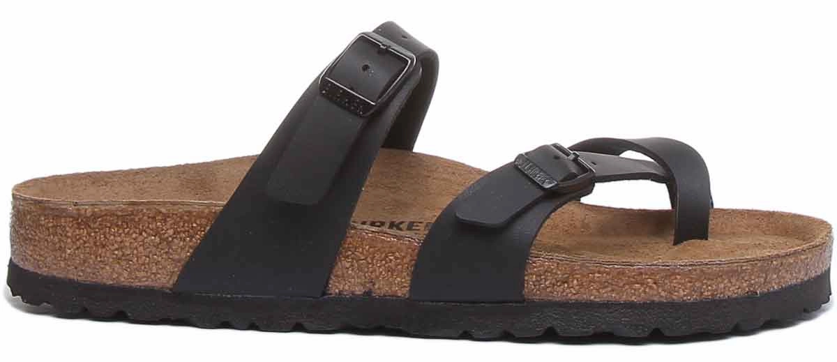 Birkenstock Mayari In Black For Women | Regular Fit Odor Free