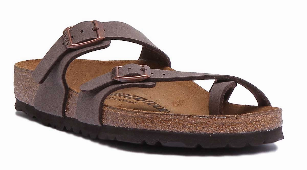 Evening Ease Soft Mesh Birkenstock Mayari In Moca | Regular Fit