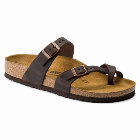 Urban Lifestyle Shoes Birkenstock Mayari Oiled Leather Habana