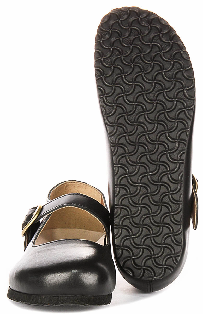 Birkenstock Tracy In Black For Unisex Top - notch