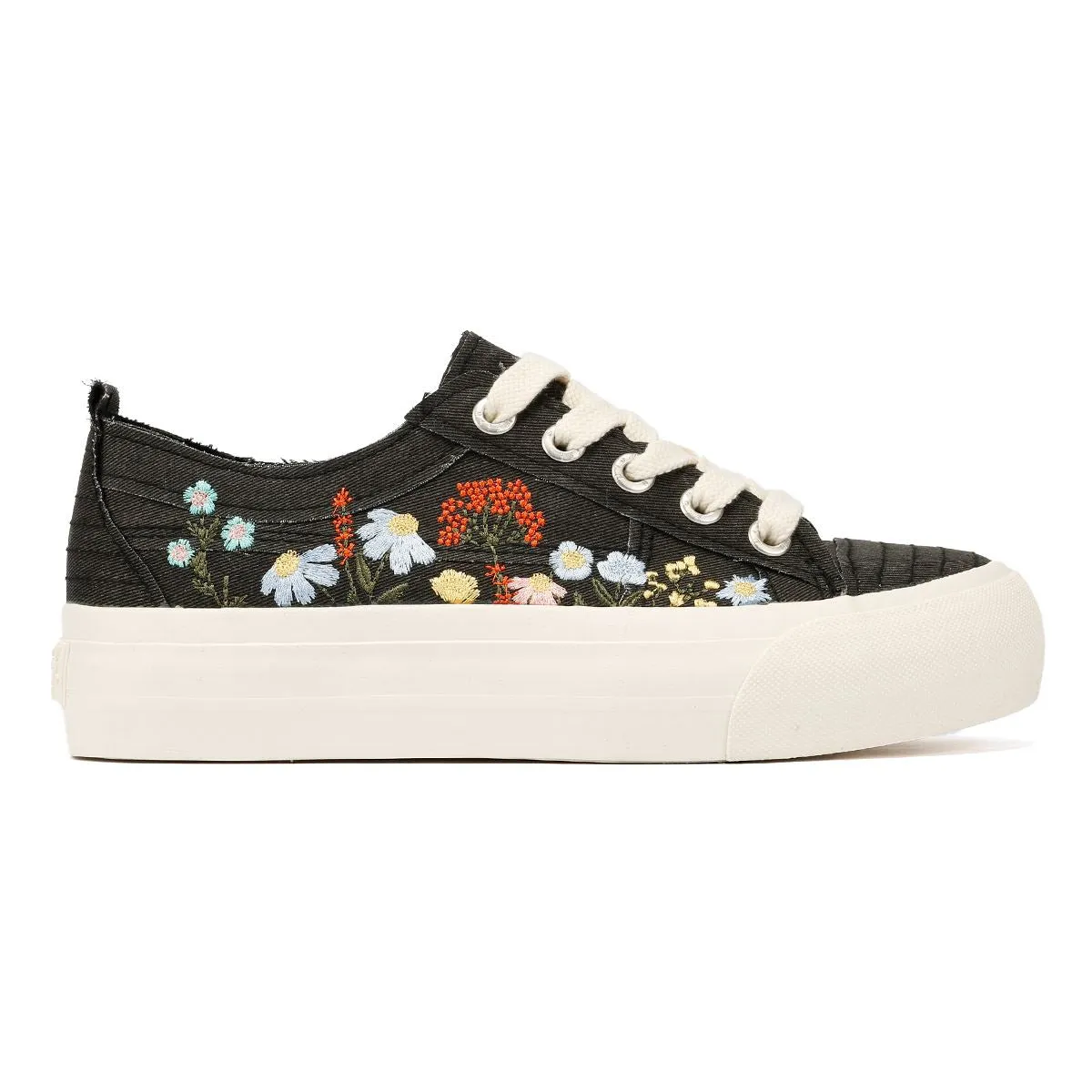 Blowfish Malibu Sadie Sun Women's Black/Floral Trainers Perfect Lock