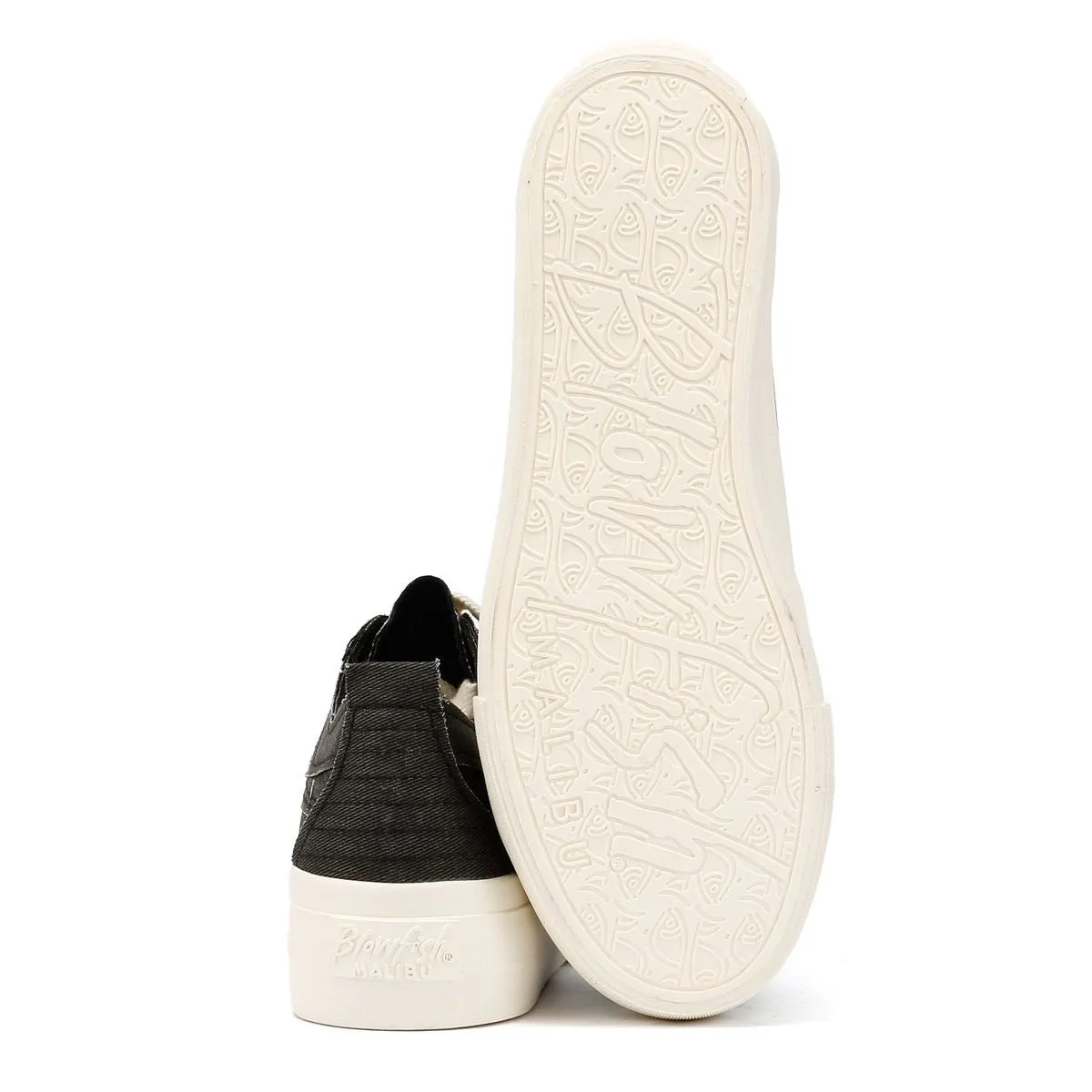 Blowfish Malibu Sadie Sun Women's Black/Floral Trainers Perfect Lock