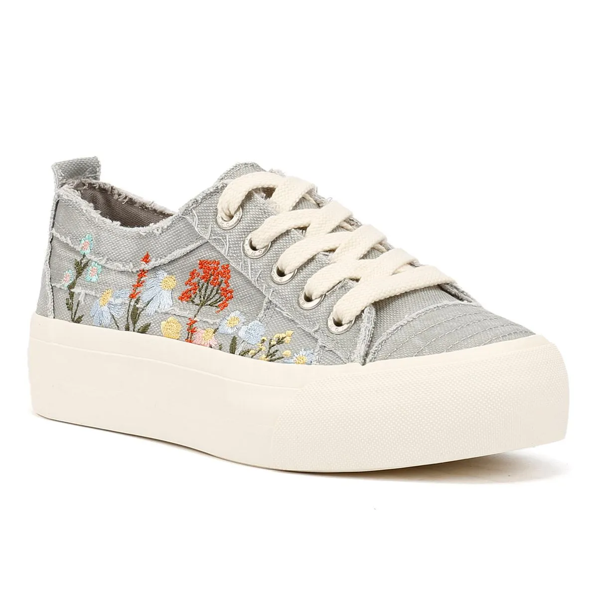 Blowfish Malibu Sadie Sun Women's Grey/Floral Trainers Fresh Comfort
