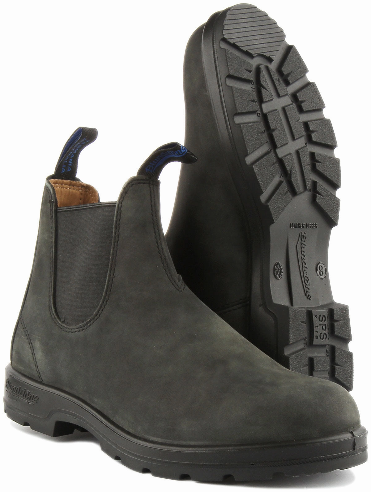 Blundstone 1478 In Rustic Black Chelsea Boots Trail Performance Gear Max