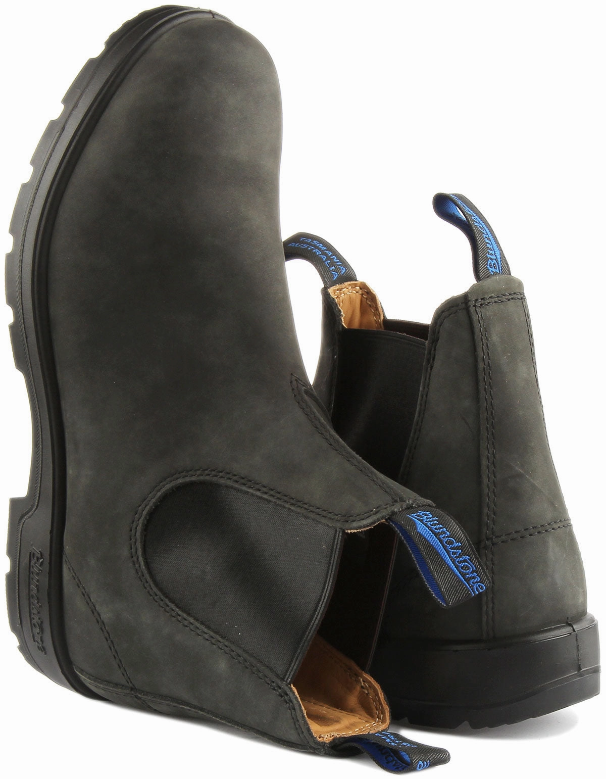 Blundstone 1478 In Rustic Black Chelsea Boots Trail Performance Gear Max