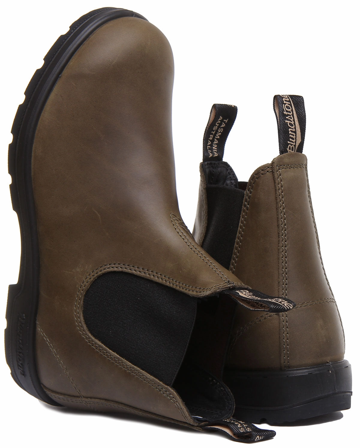 Blundstone 2052 In Dark Green For Unisex Anti Bacterial