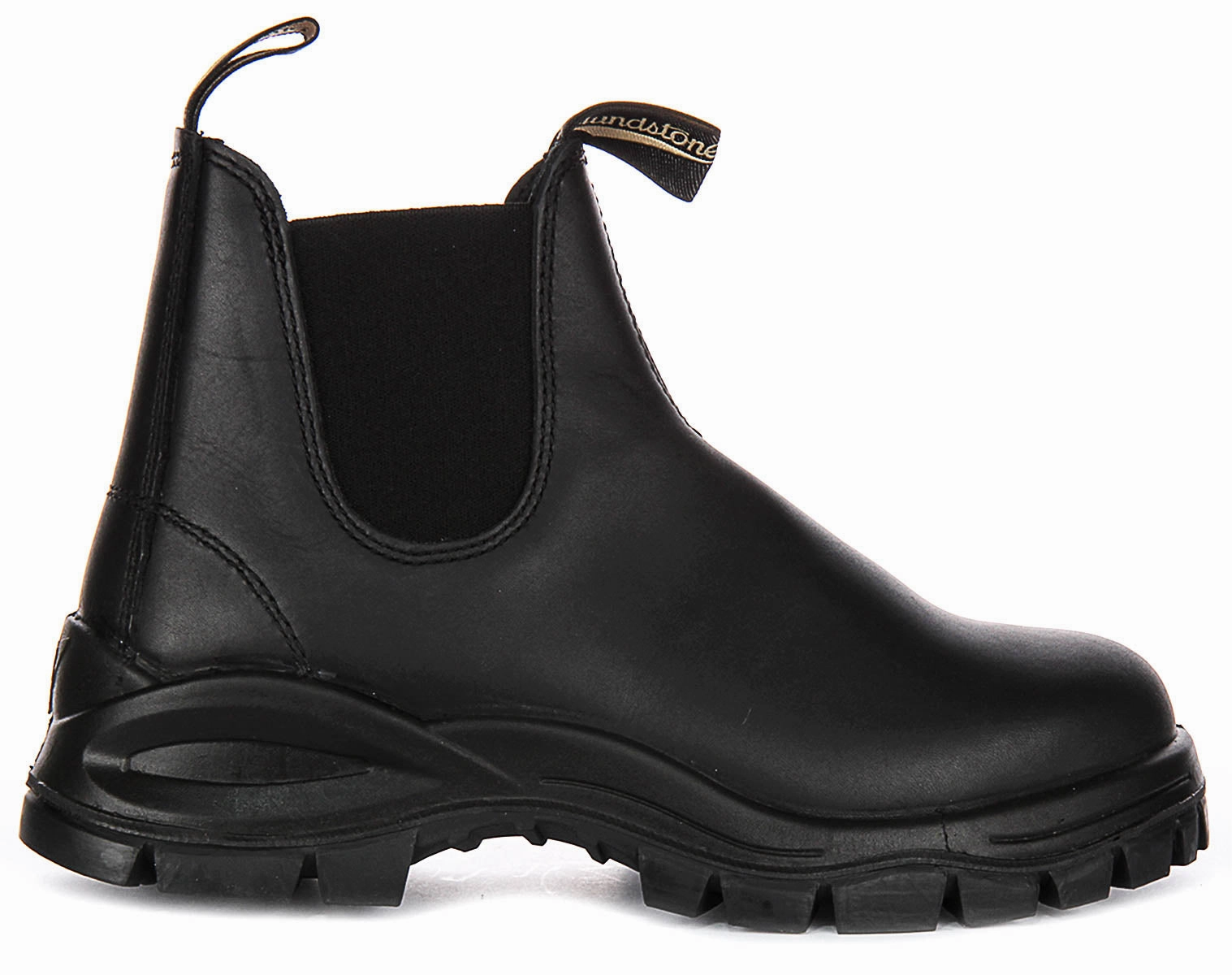 Blundstone 2240 Chelsea Boots In Black Trail grip