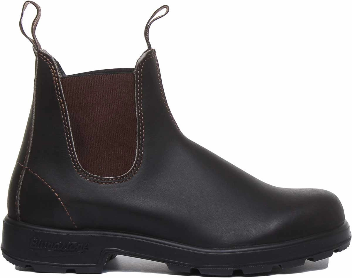 Blundstone 500 In Dark Brown Cushioned