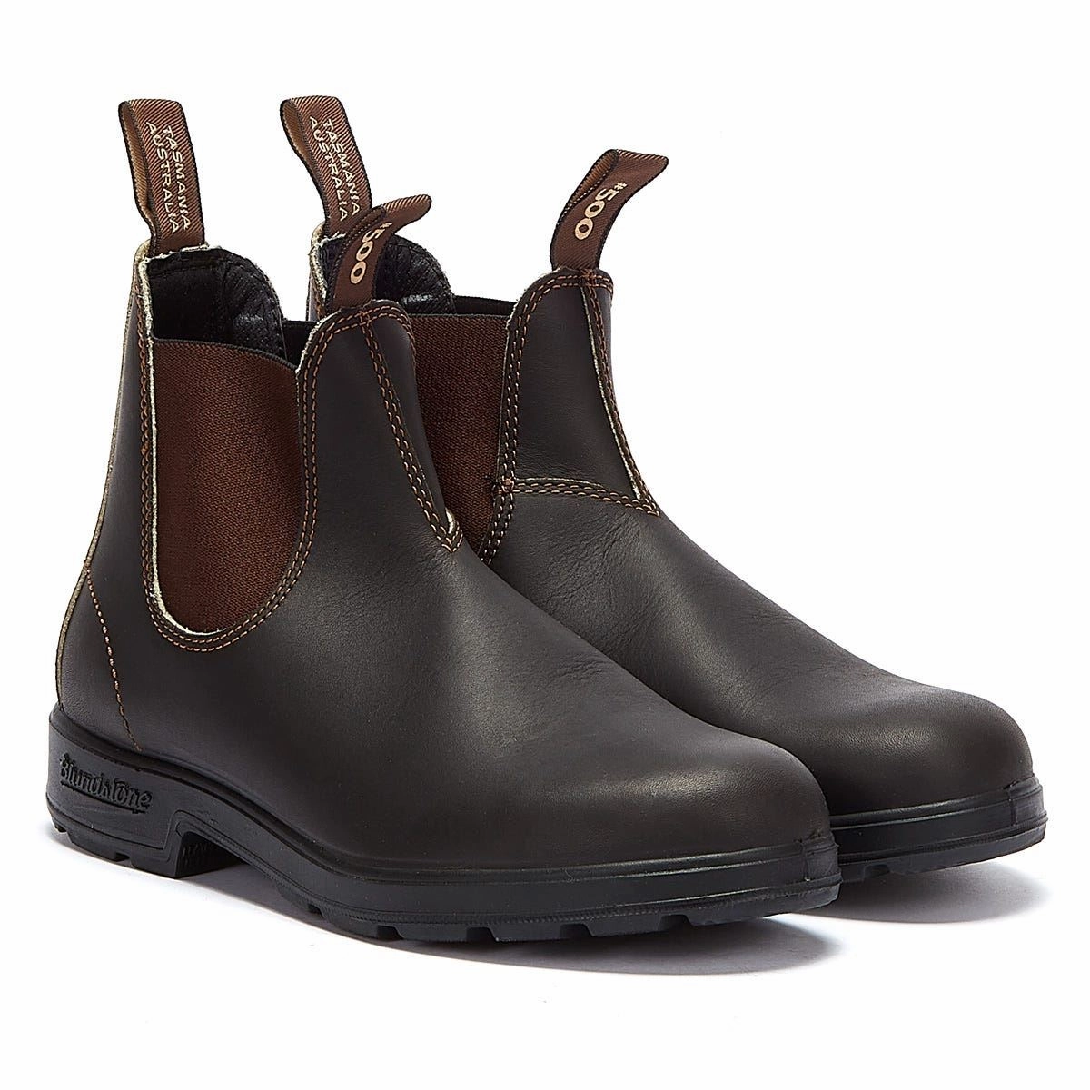 Blundstone 500 Originals Stout Brown Boots Resilient Sole