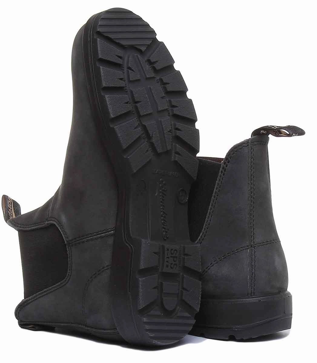 Blundstone 587 In Black Adjustable Strap