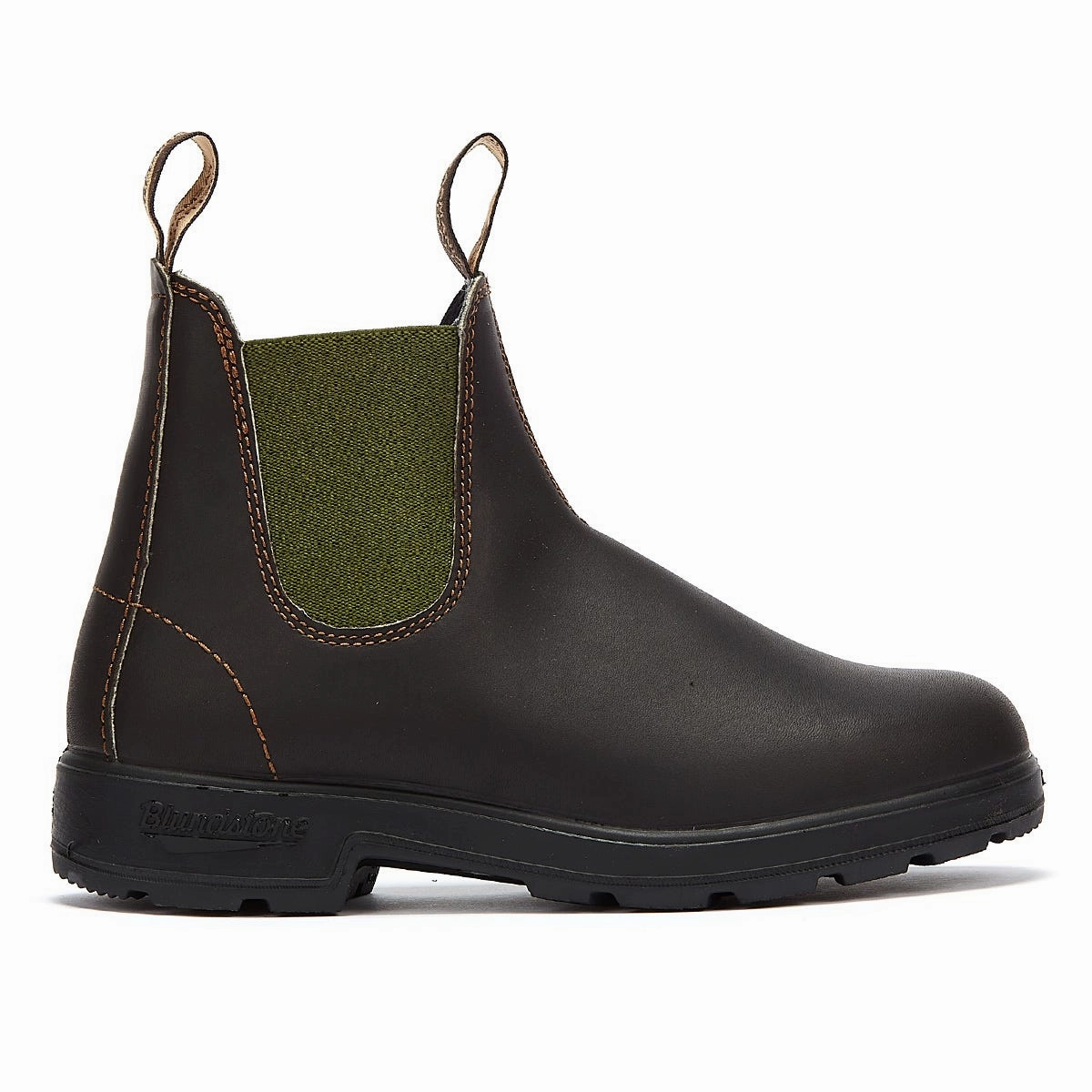 Blundstone Originals 519 Stout Brown / Olive Boots Traction