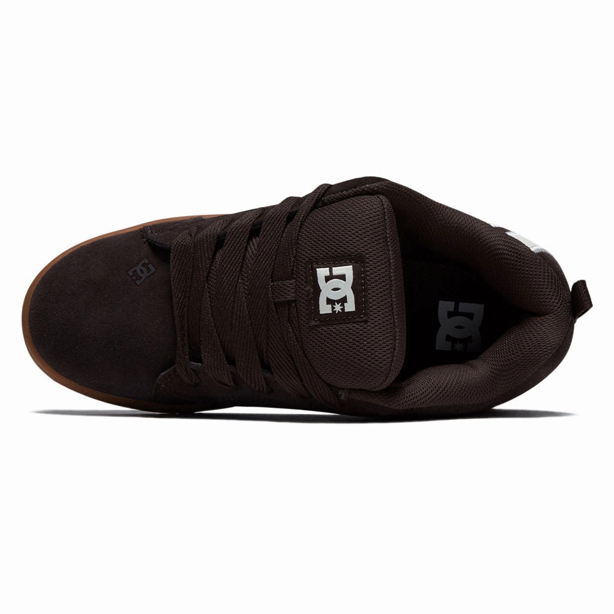 Board Focus DC Court Graffik SE Shoes - Brown/Gum