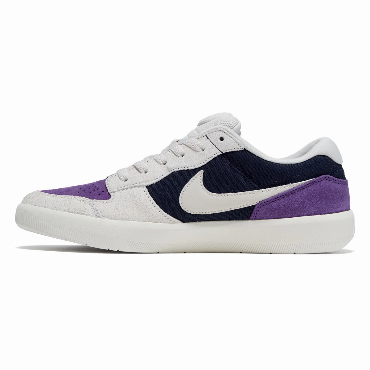 Board Lock Nike SB Force 58 Shoes - Obsidian/Light Orewood Brown/Wild Grape