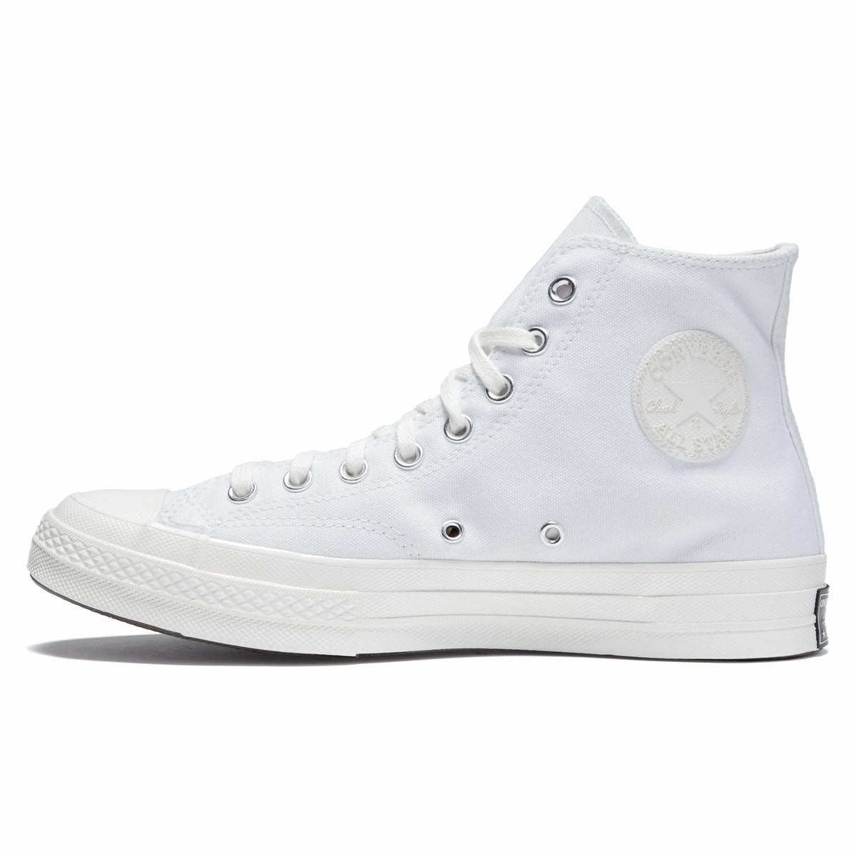 Board Sync Converse Chuck 70 Hi Textured Shoes - White/Vintage White/Egret