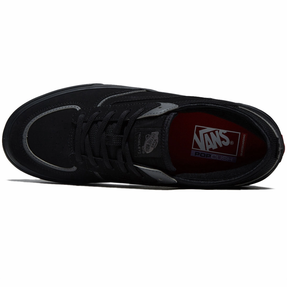 Board Zone Vans Skate Rowley Shoes - Black/Pewter