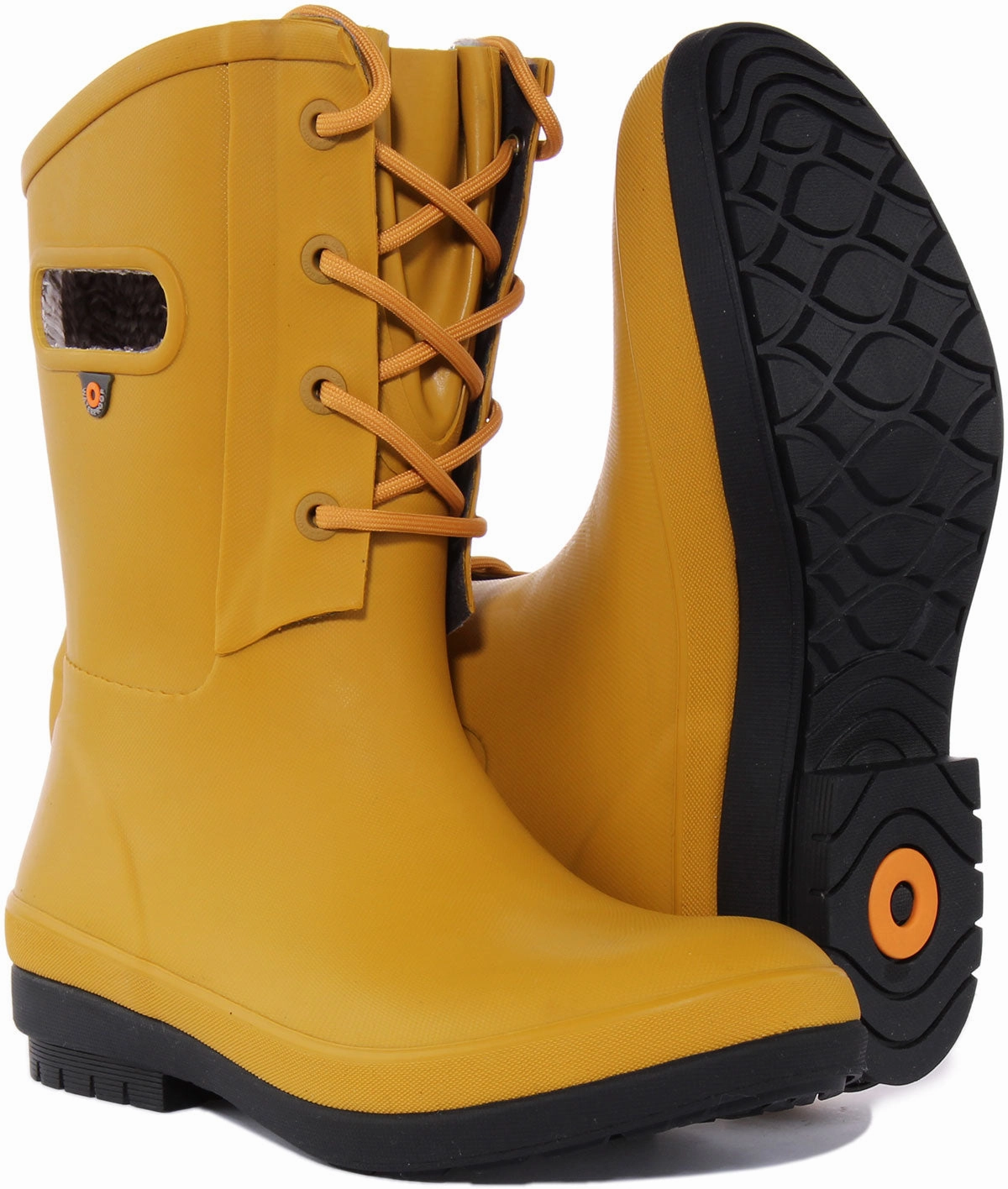 Bogs Amanda Ii Lace In Yellow For Women Flexible Walk