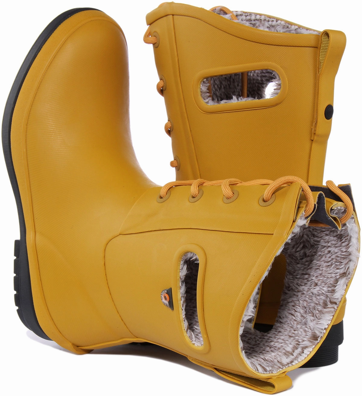 Bogs Amanda Ii Lace In Yellow For Women Flexible Walk