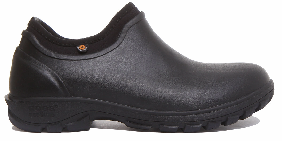 Bogs Sauvie Slip On In Black Arch support