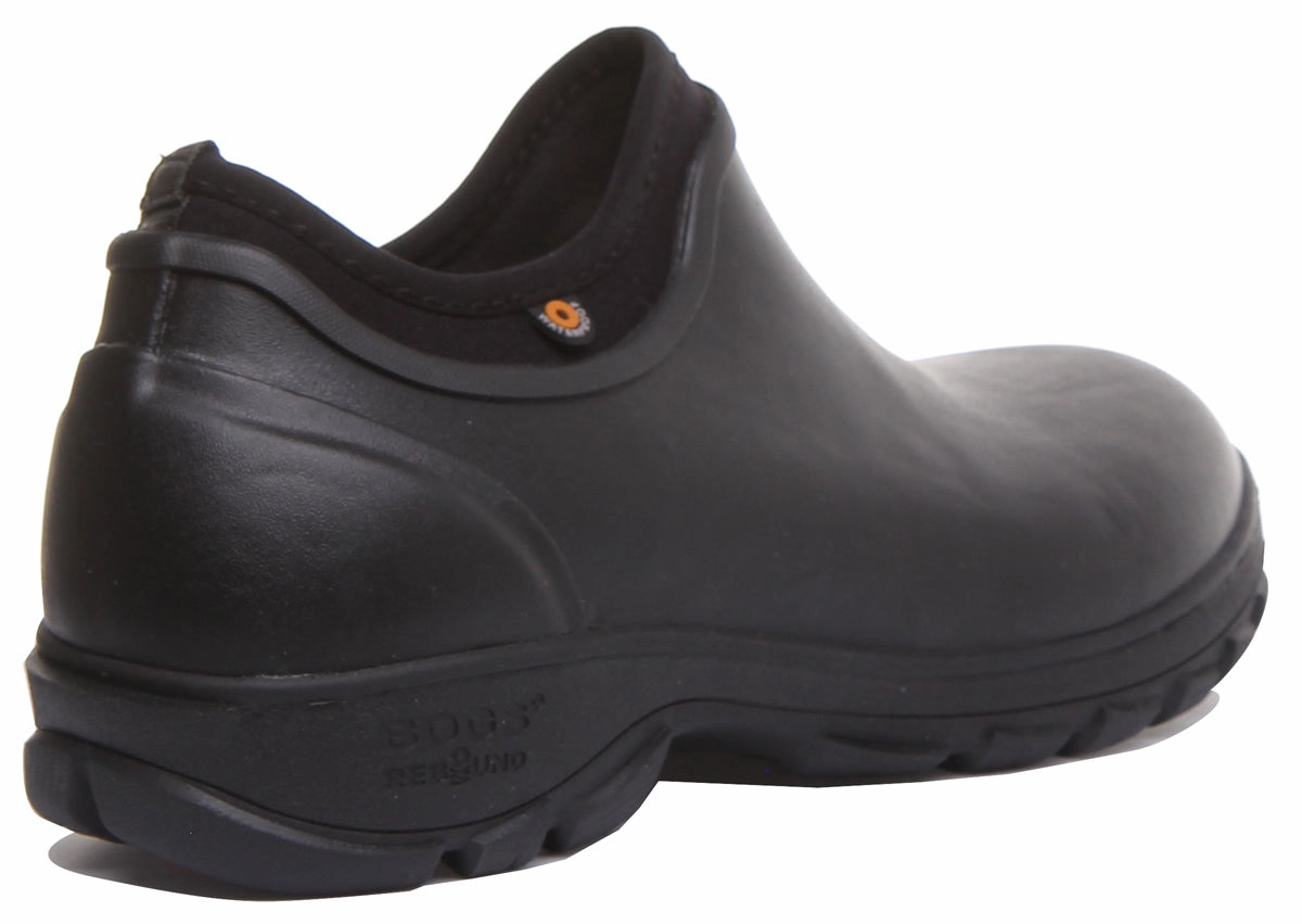 Bogs Sauvie Slip On In Black Arch support