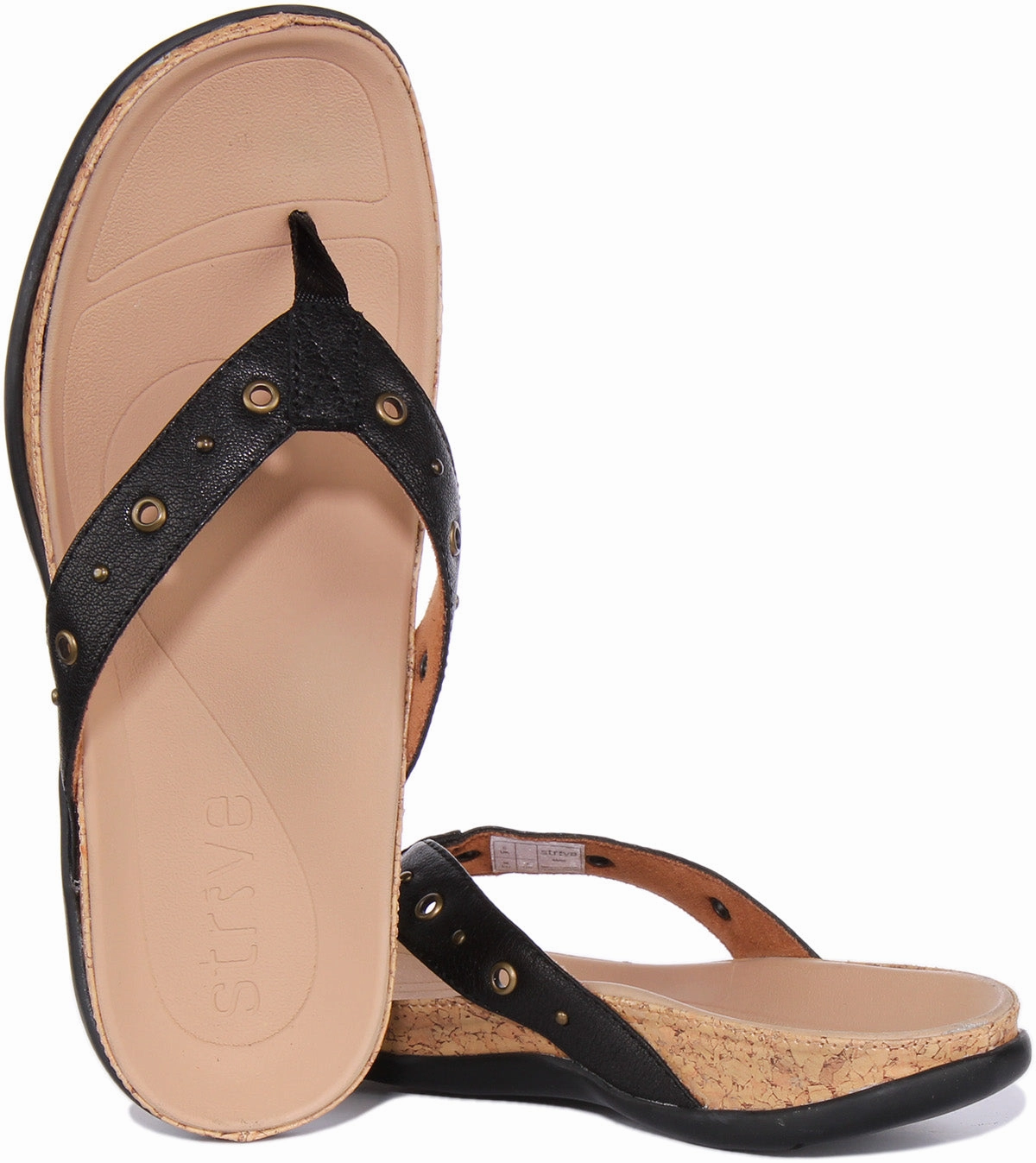 Bold Comfort Edge Strive Saria In Black For Women