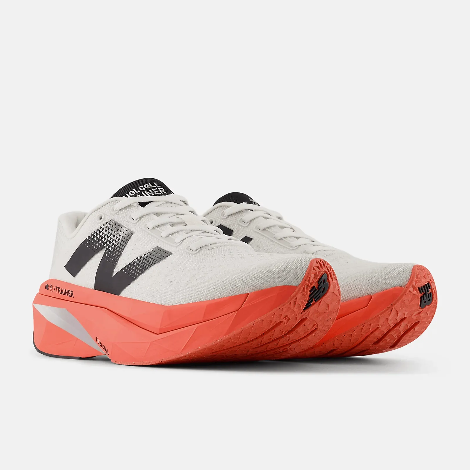 Boosted sole NEW BALANCE - FuelCell SuperComp Trainer V3 - Urgent Red/Sea Salt/Black - Men's [MRCXY4]