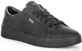 Boss Belwar Tennis Tb In Black For Men Foam Base