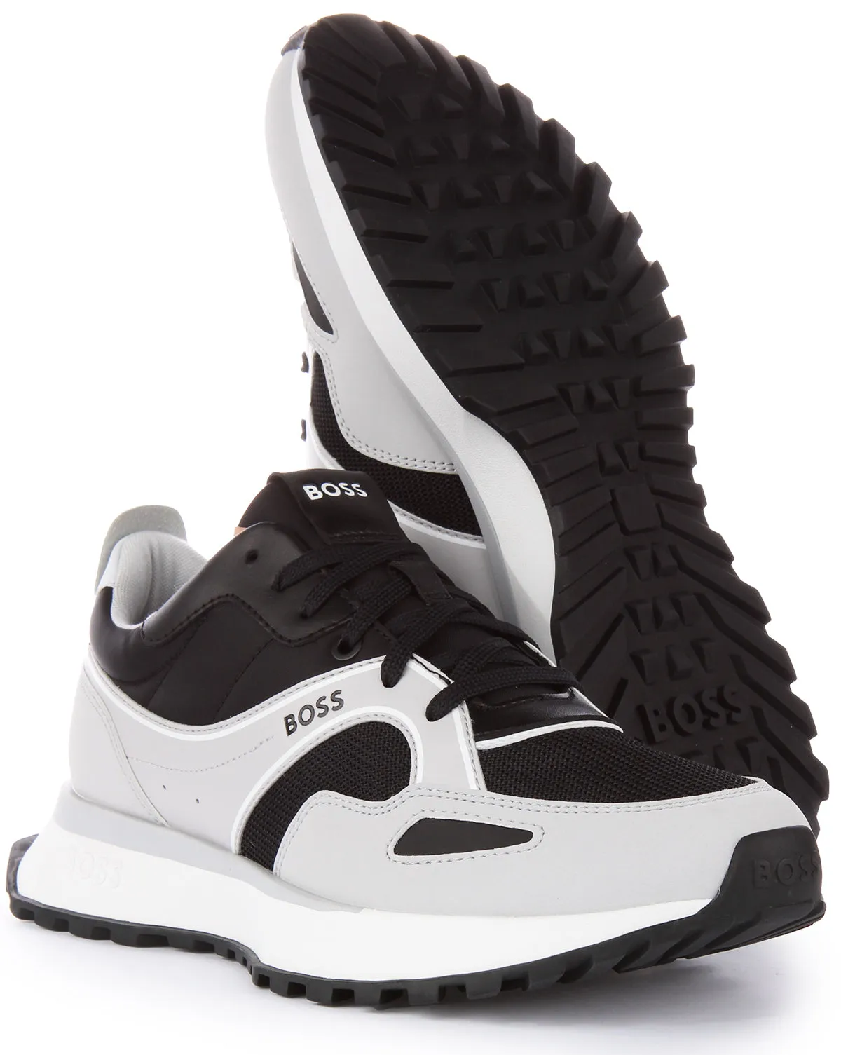 Boss Jonah Runner Mx In Grey For Men Every Move