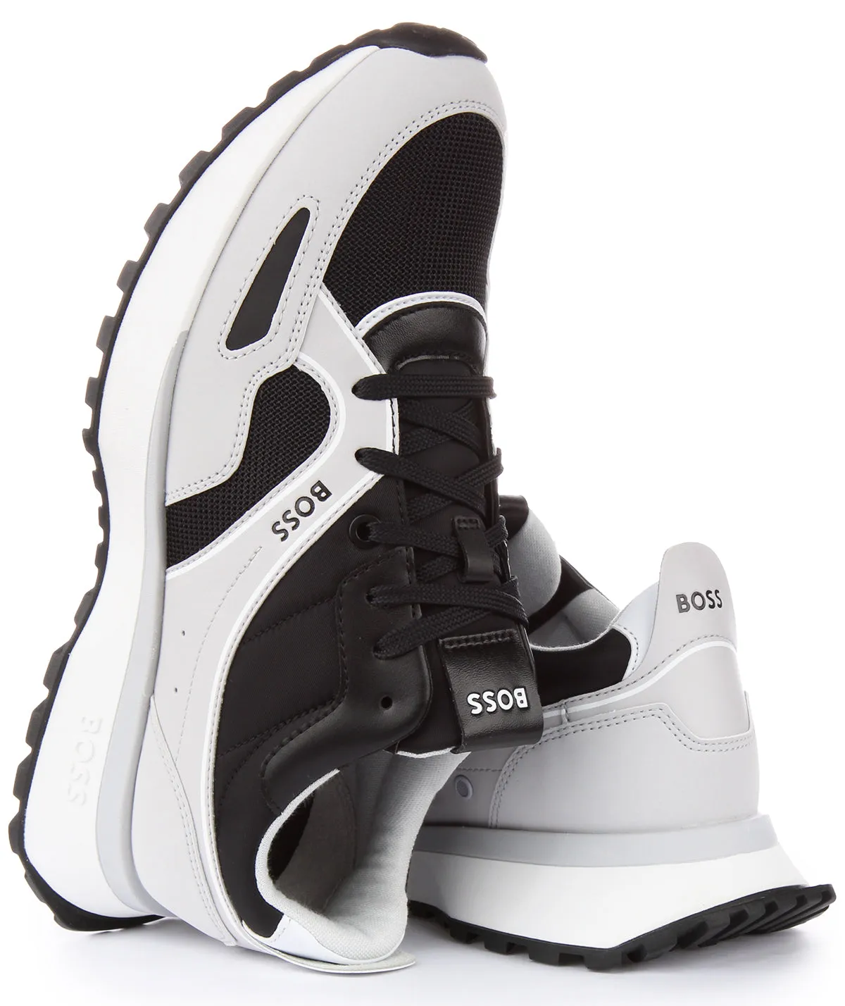 Boss Jonah Runner Mx In Grey For Men Every Move