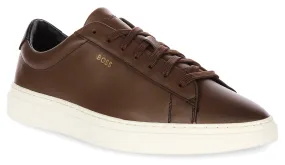 Boss Kieran Tennis In Brown For Men Sweat Control Motion Comfort