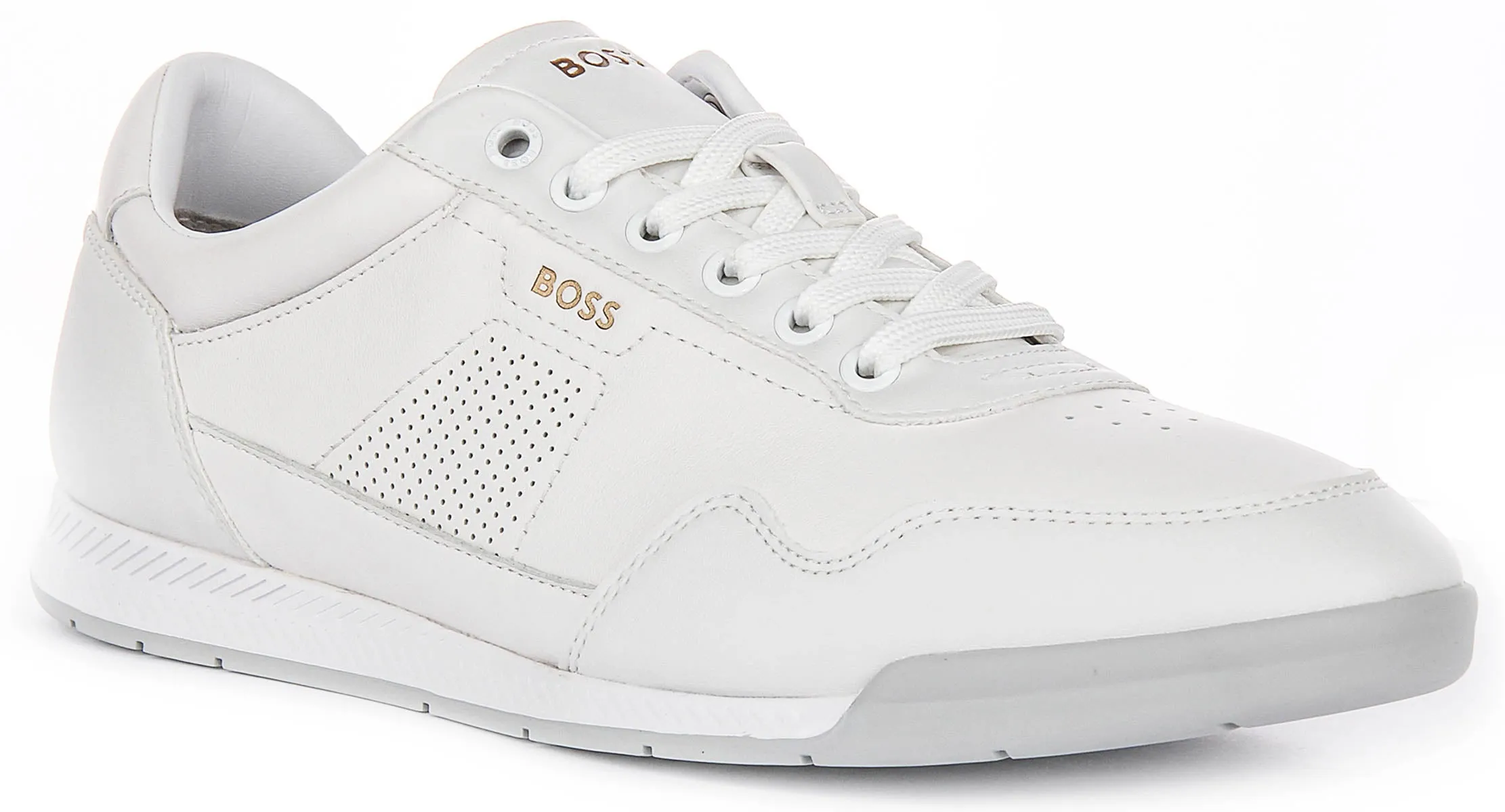 Durability Focus Boss Nitan Low Profile In White For Men