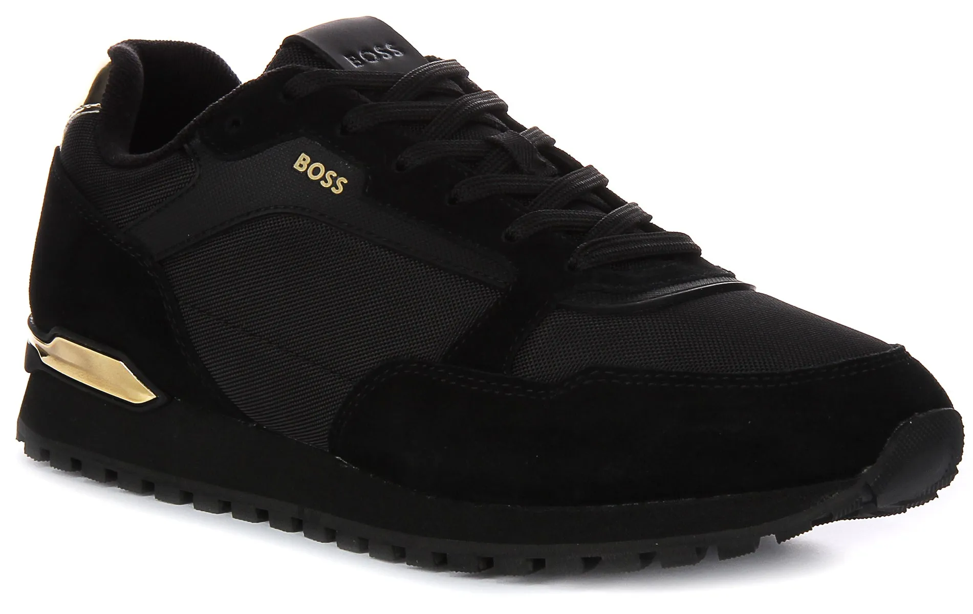 Boss Parkour L Runner In Black Gold For Men Power Motion