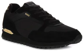 Boss Parkour L Runner In Black Gold For Men Power Motion
